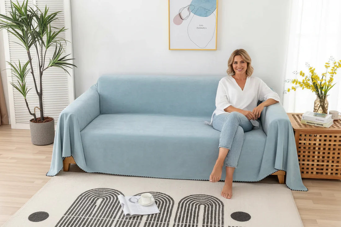 How to Make an Old Couch Look New Without Buying a New Sofa - Decor Cedar guide image