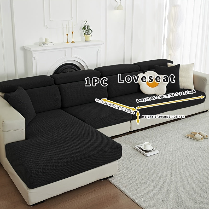Decor Cedar Ashford Fleece Armchair Cover lifestyle product image for stretch chair cover in United States