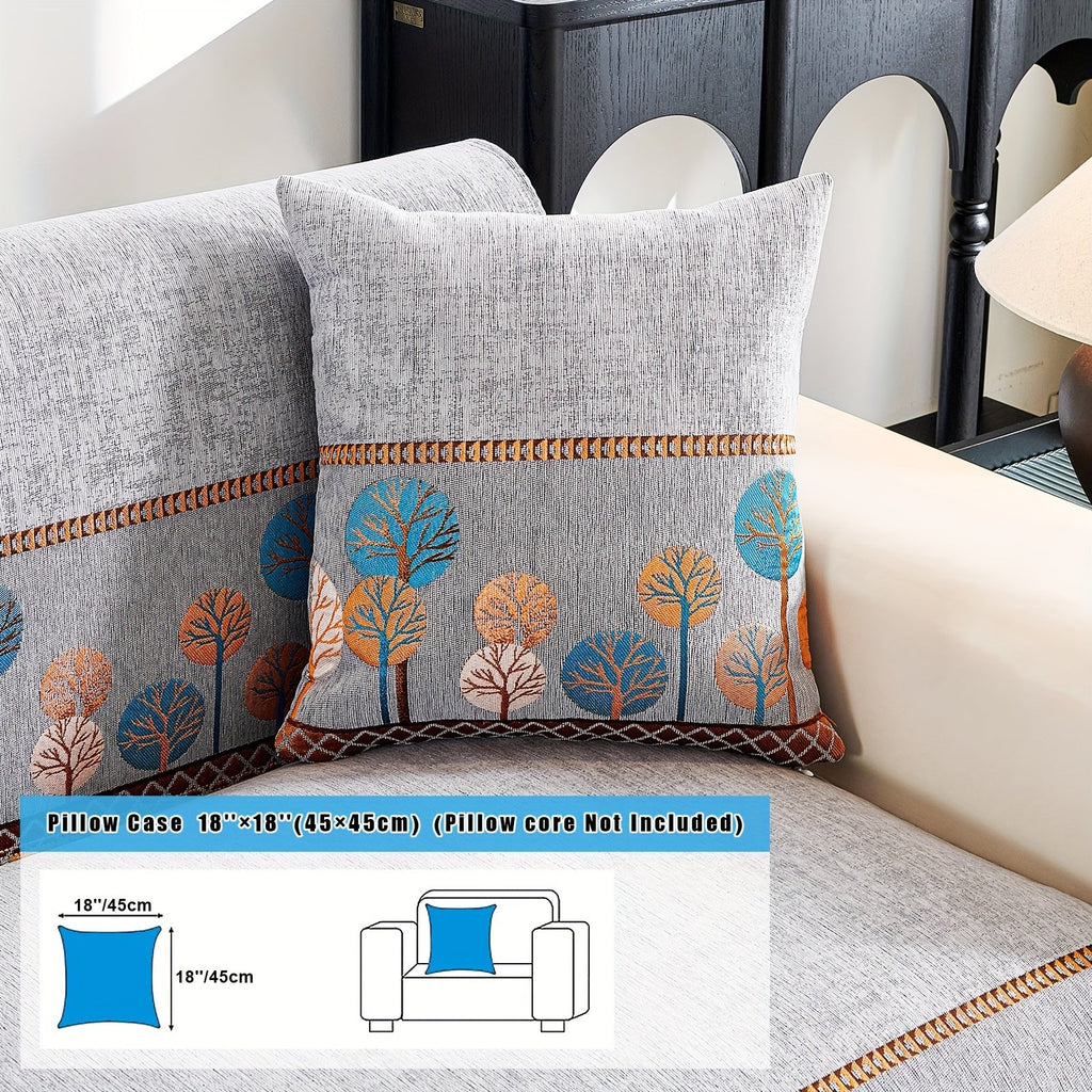 Decor Cedar Sienna Boho Plush Sofa Cover lifestyle product image for boho sofa cover in United States