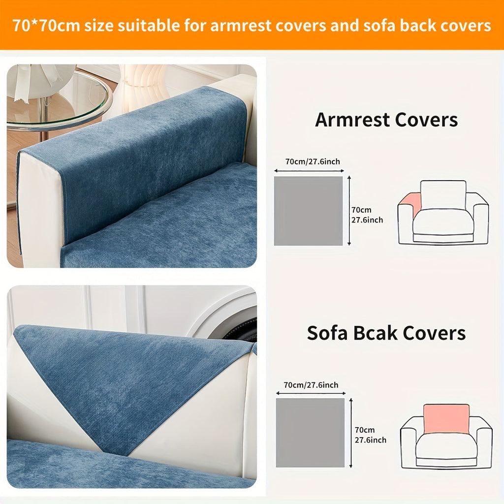Decor Cedar Haven Pet Friendly Sofa Cover lifestyle product image for stretch sofa cover in United States