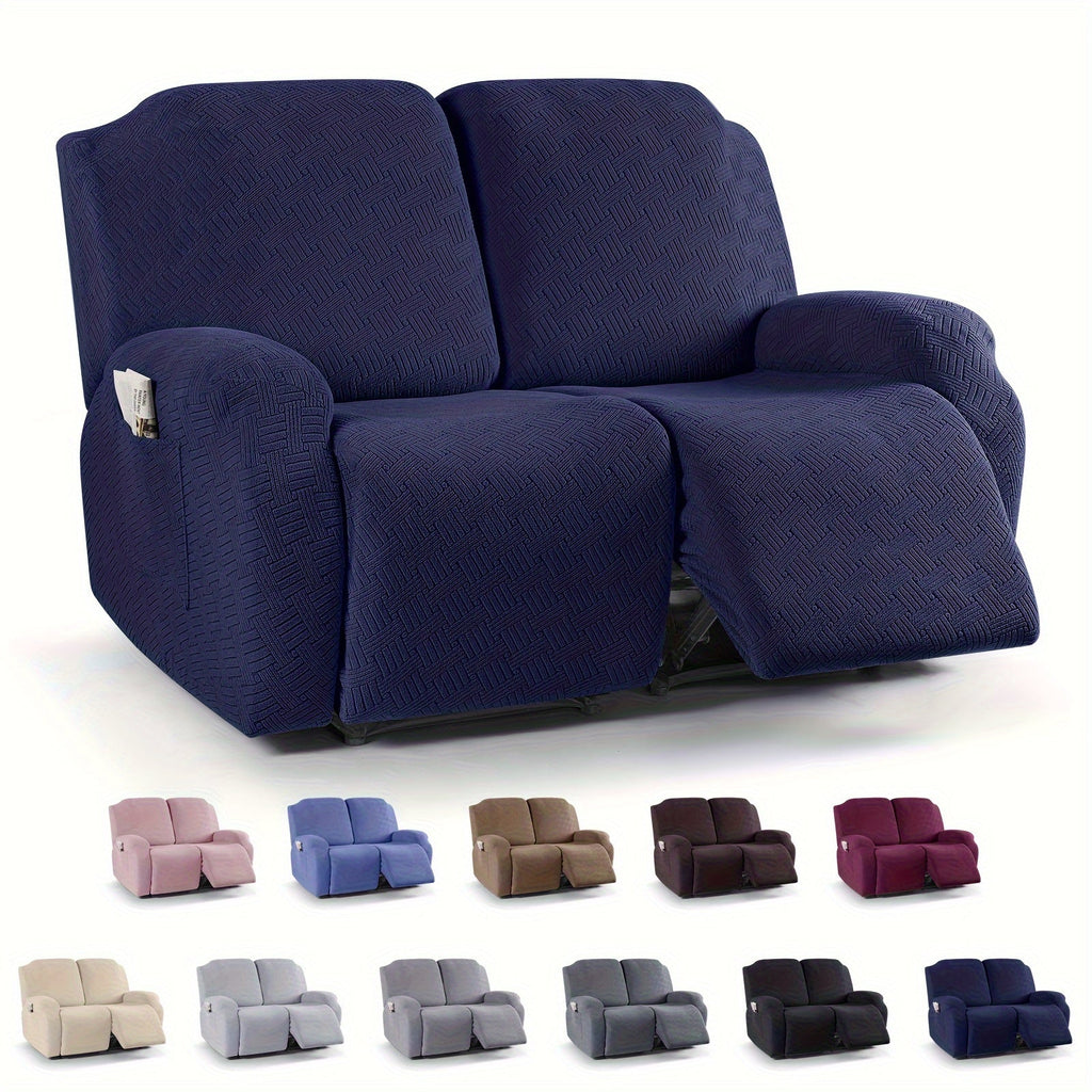 Decor Cedar Greyson Jacquard Recliner Cover lifestyle product image for jacquard recliner cover in United States