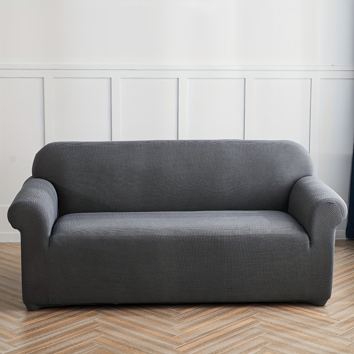 Decor Cedar Calma Plush All Season Sofa Cover plush sofa cover in United States - color and texture view 3