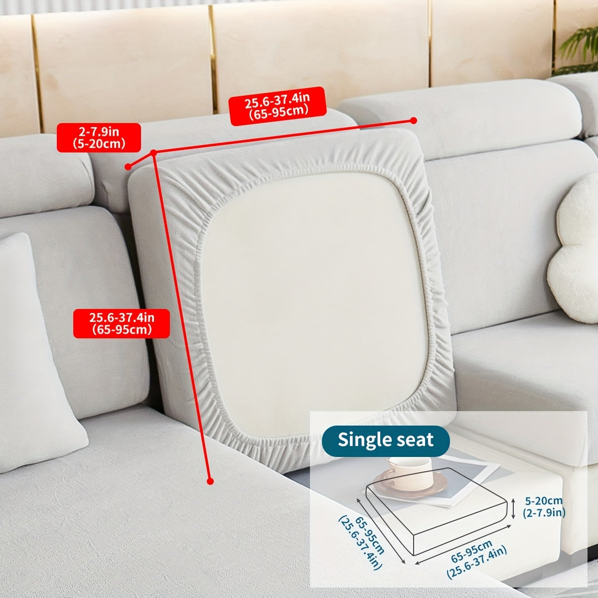 Decor Cedar Orana Non Slip Pet Sofa Cover lifestyle product image for stretch sofa cover in United States