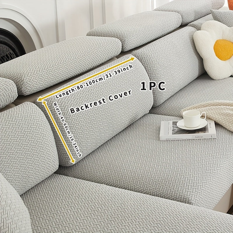 Decor Cedar Ashford Fleece Armchair Cover lifestyle product image for stretch chair cover in United States