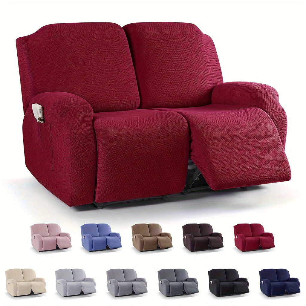 Decor Cedar Greyson Jacquard Recliner Cover lifestyle product image for jacquard recliner cover in United States