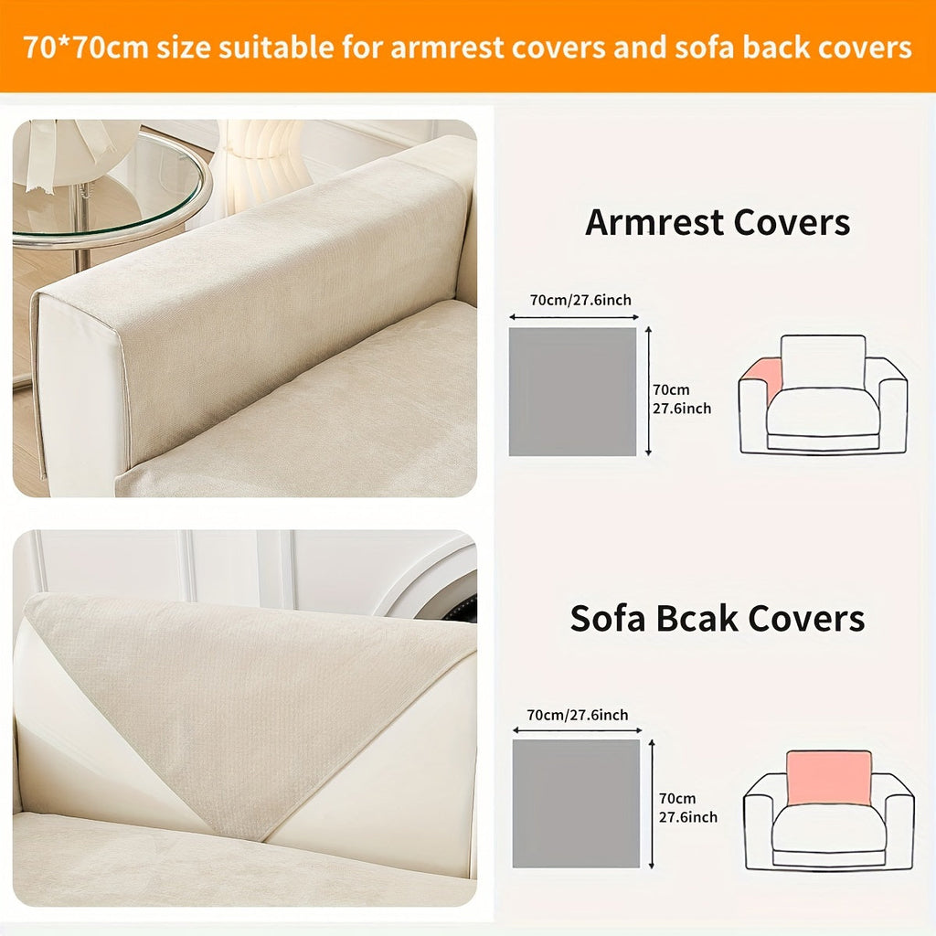 Decor Cedar Haven Pet Friendly Sofa Cover lifestyle product image for stretch sofa cover in United States