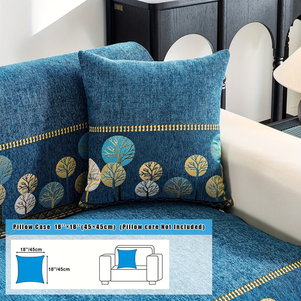 Decor Cedar Sienna Boho Plush Sofa Cover lifestyle product image for boho sofa cover in United States
