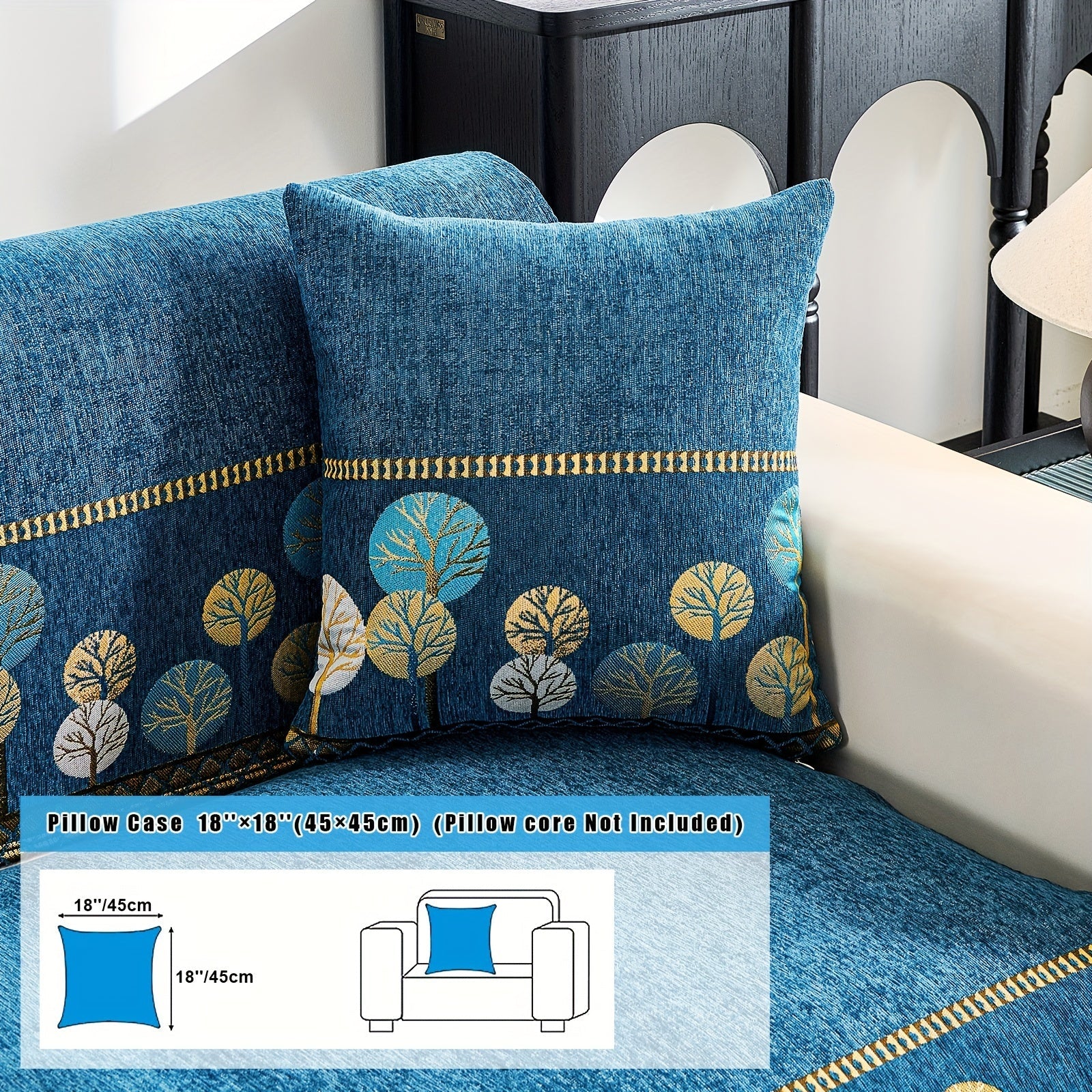 Decor Cedar Sienna Boho Plush Sofa Cover lifestyle product image for boho sofa cover in United States