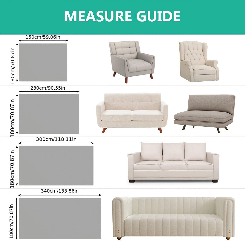 Decor Cedar Slate Chenille Tassel Sofa Cover lifestyle product image for weather resistant sofa cover in United States - Pet-Friendly