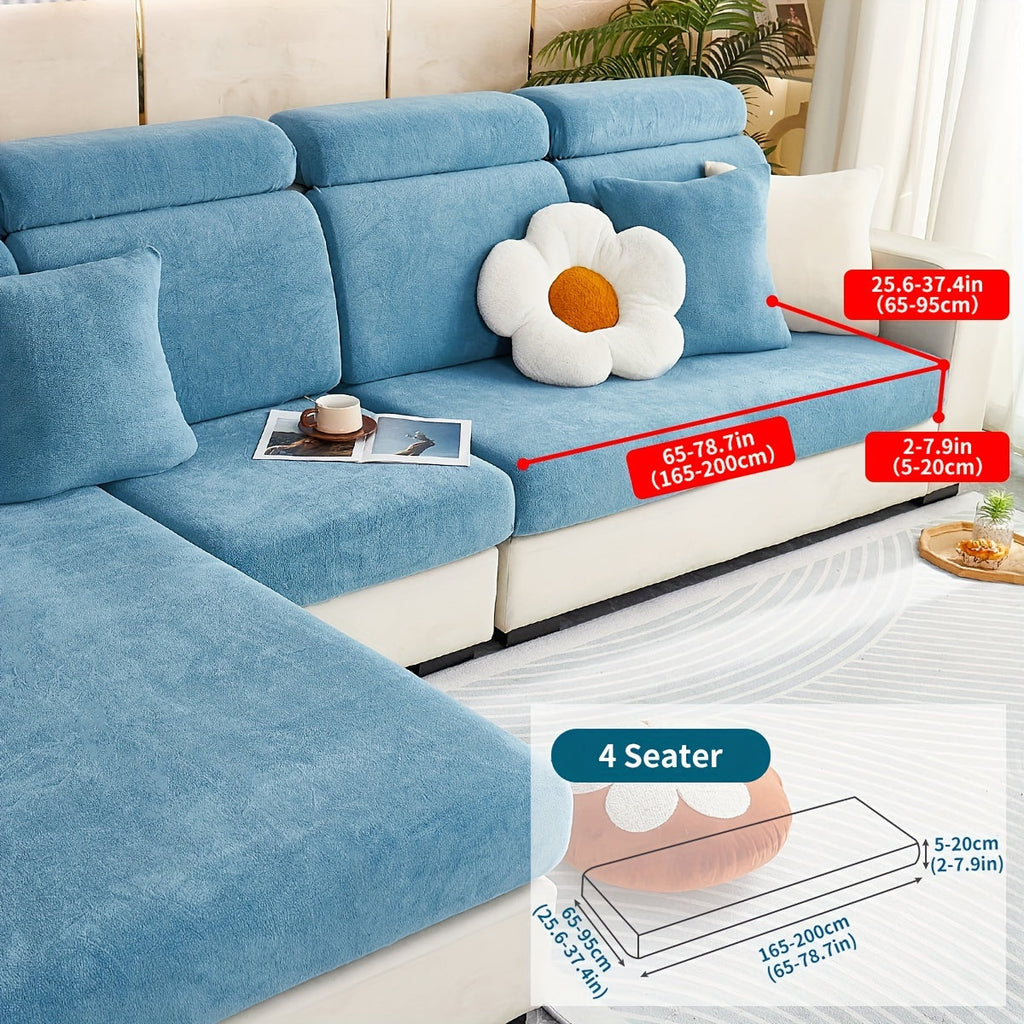 Decor Cedar Orana Non Slip Pet Sofa Cover lifestyle product image for stretch sofa cover in United States