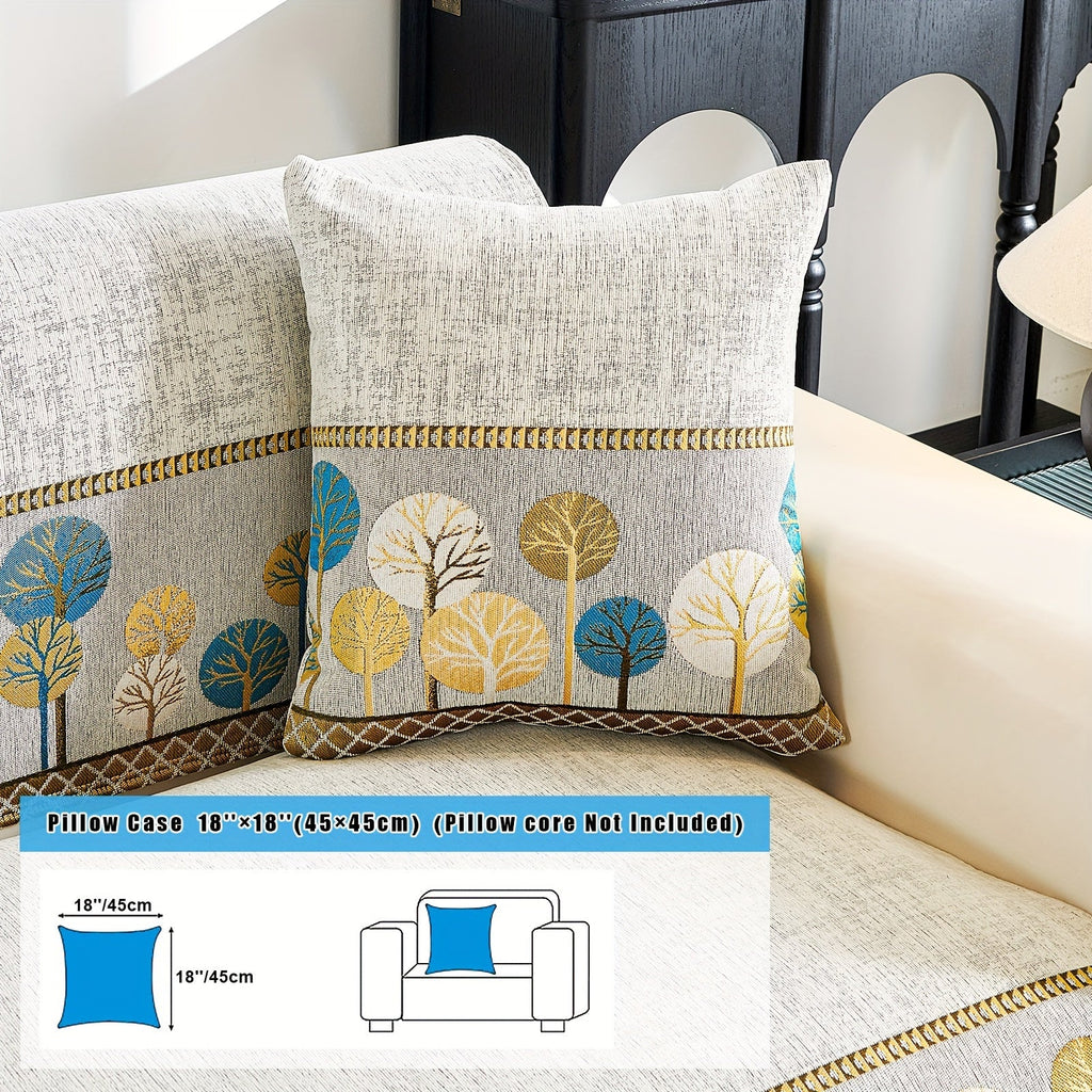 Decor Cedar Sienna Boho Plush Sofa Cover lifestyle product image for boho sofa cover in United States