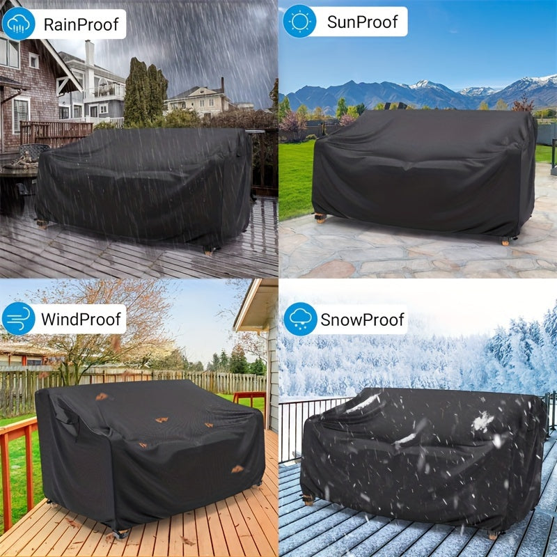 Decor Cedar Portsea Water Resistant Outdoor Sofa Cover lifestyle product image for water resistant outdoor sofa cover in United States