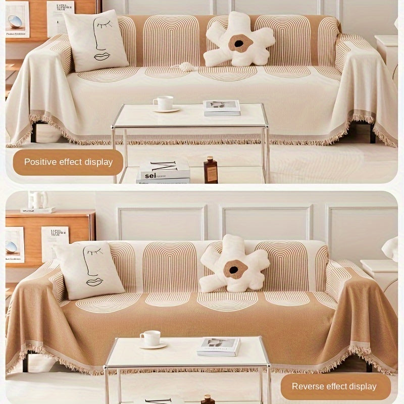 Decor Cedar Marlow Pet Safe Chenille Sofa Cover chenille sofa cover in United States - color and texture view 3