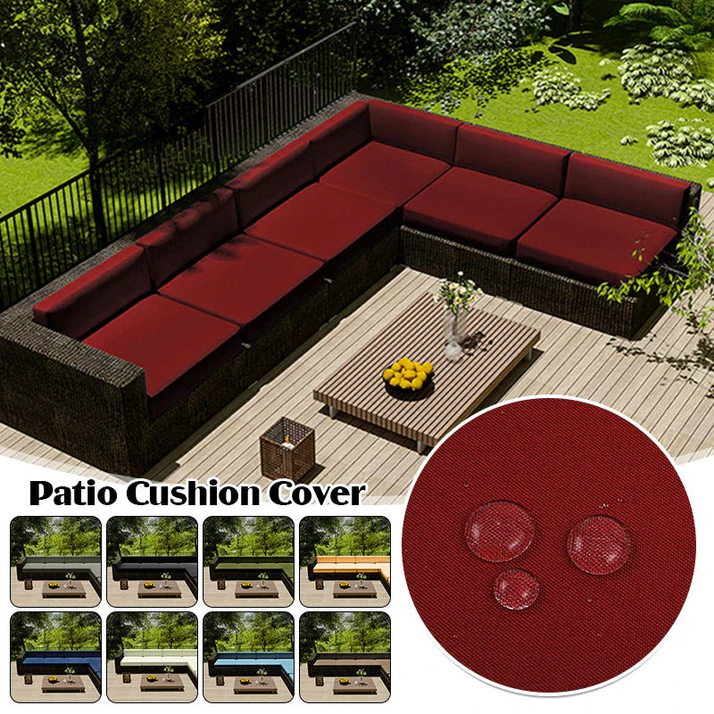 Decor Cedar Avalon Water Resistant Outdoor Chair Covers outdoor sofa cover in United States - color and texture view 3