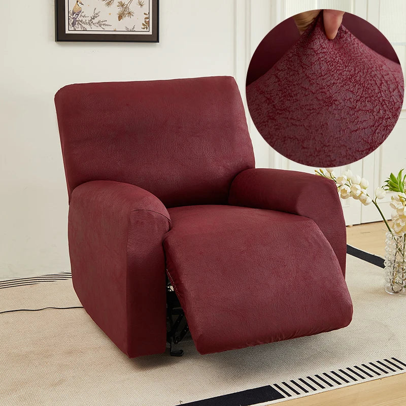 Decor Cedar Nero Water Resistant Recliner Sofa Cover recliner sofa cover in United States - color and texture view 2