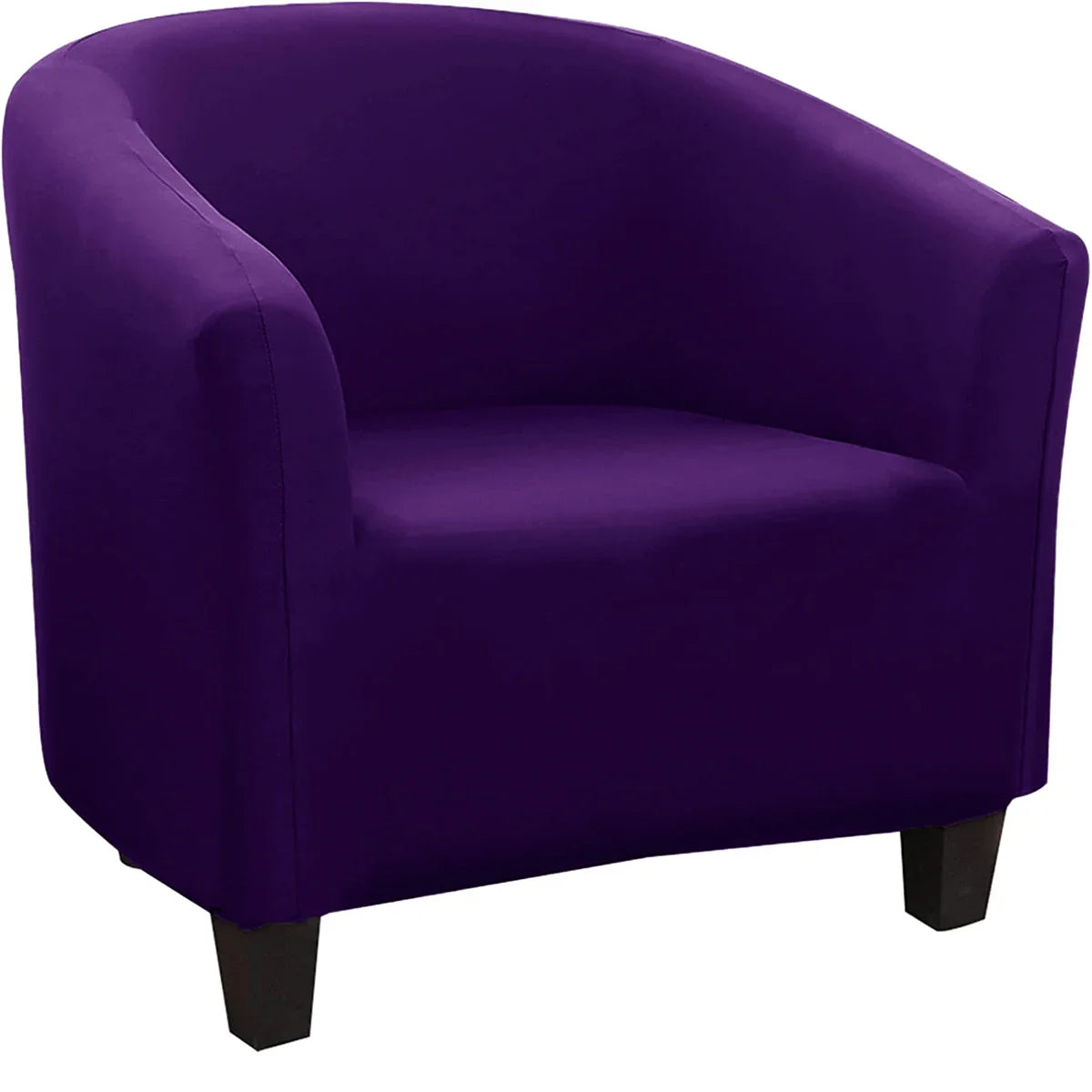 Decor Cedar Monaco Stretch Club Chair Slipcover lifestyle product image for stretch chair cover in United States