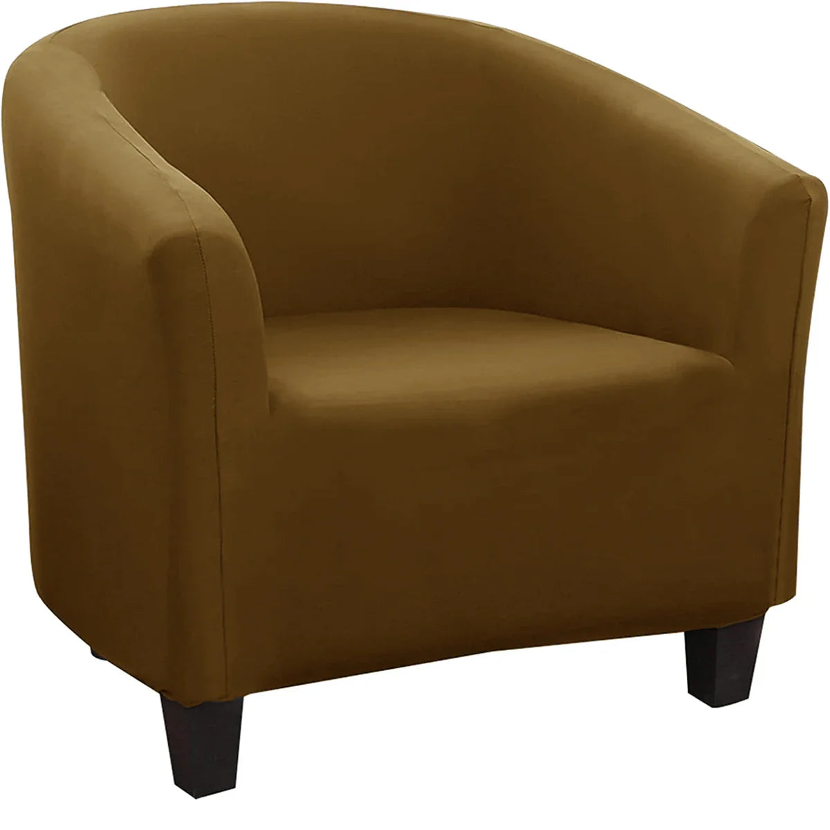 Decor Cedar Monaco Stretch Club Chair Slipcover lifestyle product image for stretch chair cover in United States