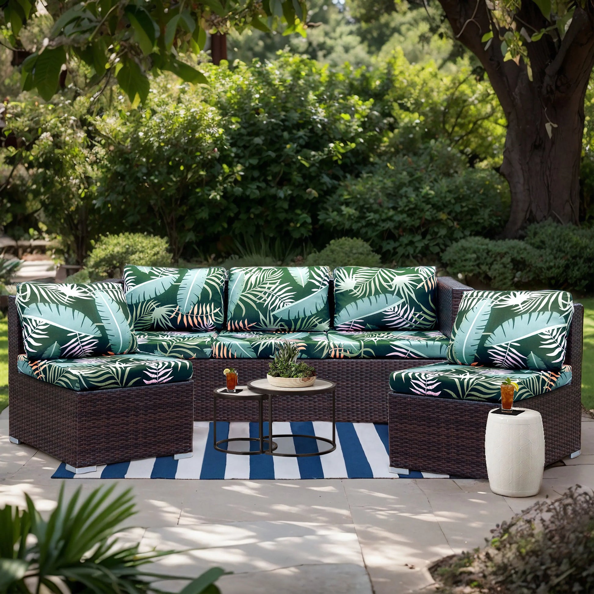 Decor Cedar Avalon Outdoor Patio Cushion Covers outdoor sofa cover in United States - color and texture view 7
