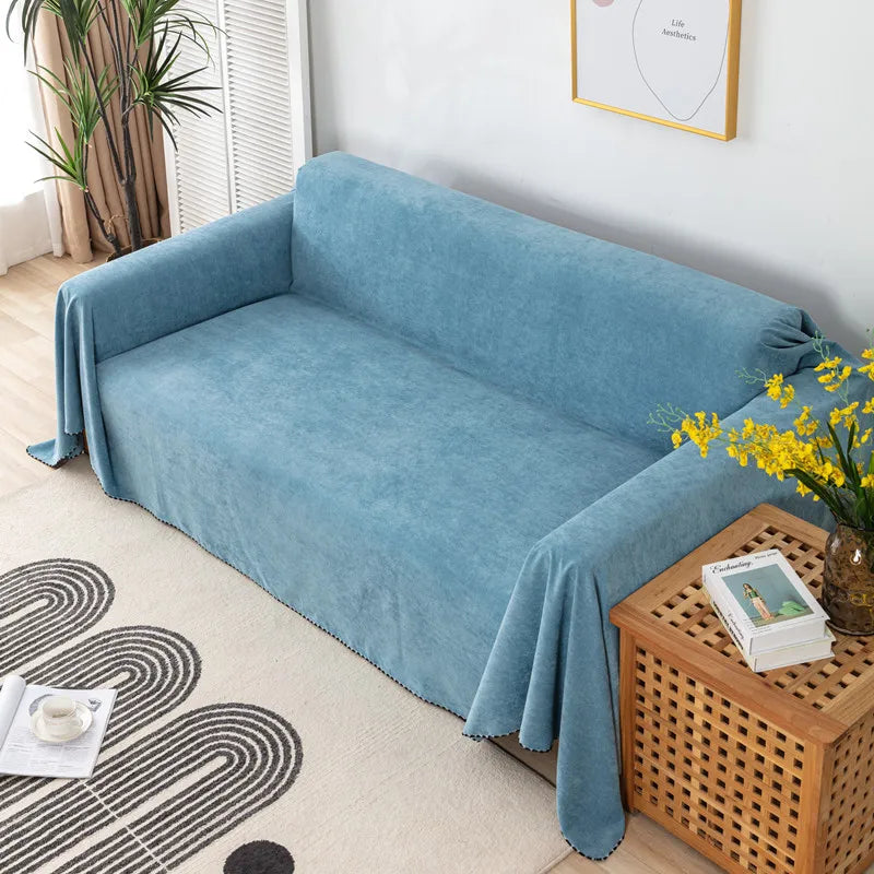 Decor Cedar Slate Water Resistant Sofa Blanket Cover detail product image for water resistant sofa throw cover in United States