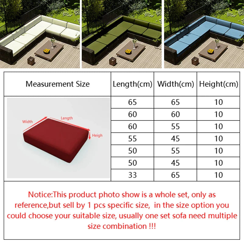 Decor Cedar Avalon Water Resistant Outdoor Chair Covers outdoor sofa cover in United States - color and texture view 8