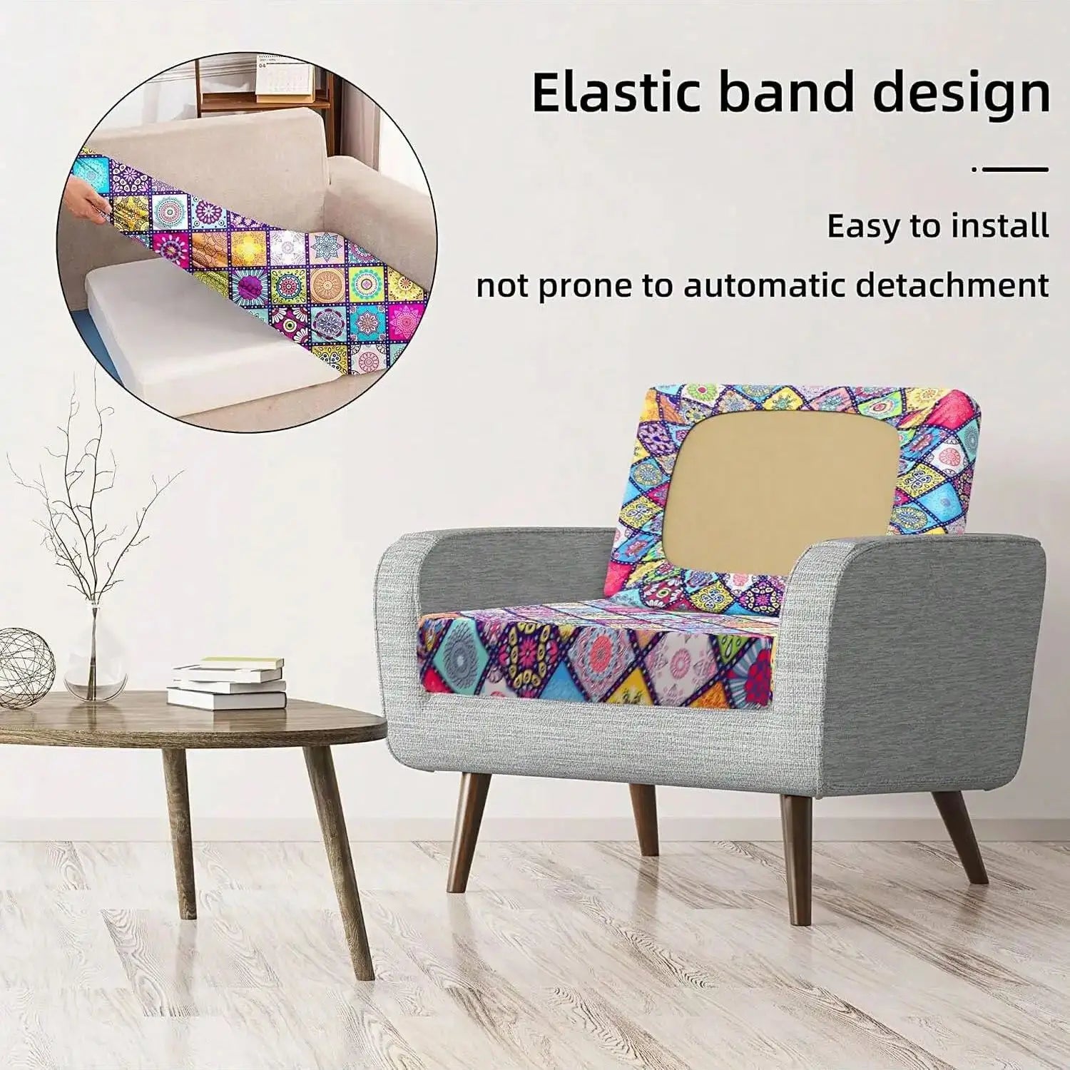 Decor Cedar Palm Cove Outdoor Cushion Covers detail product image for weather resistant sofa cushion cover in United States - COLOR1 / M