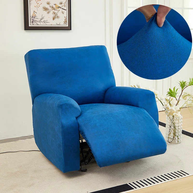 Decor Cedar Nero Water Resistant Recliner Sofa Cover lifestyle product image for water resistant recliner cover in United States - 4 color, 1 size