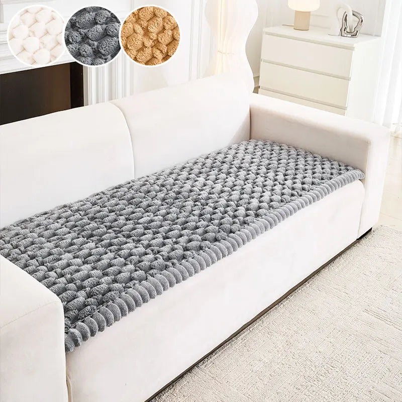 Decor Cedar Luna Fluffy Sofa Seat Cushion sofa seat cover in United States - color and texture view 2