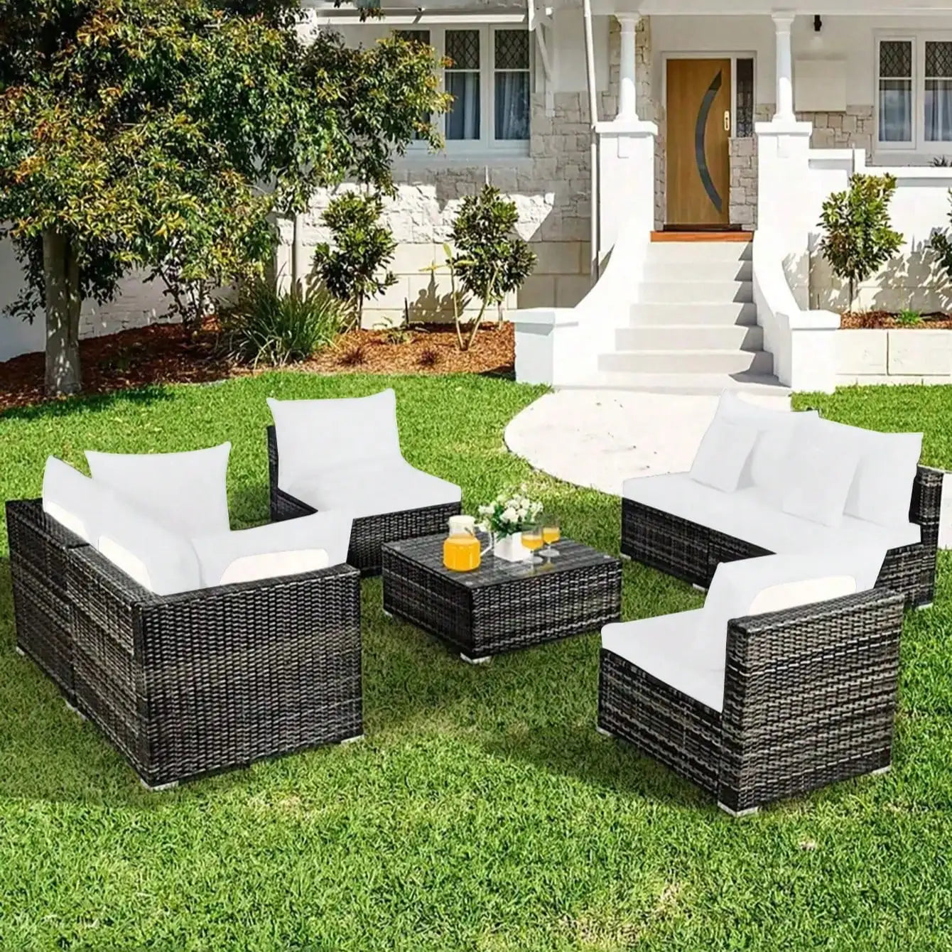 Decor Cedar Daintree Tropical Cushion Protectors outdoor sofa cover in United States - color and texture view 2