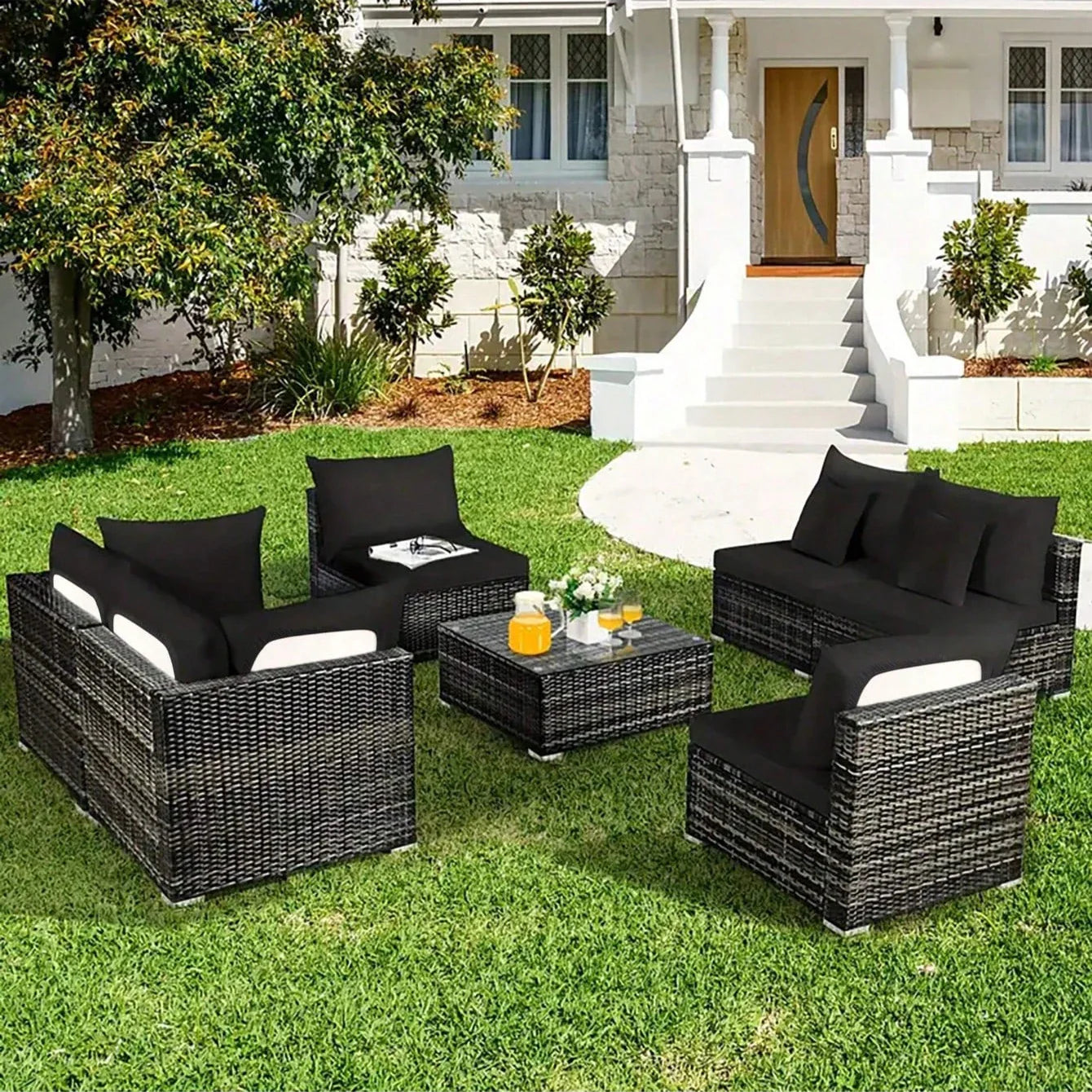 Decor Cedar Daintree Tropical Cushion Protectors outdoor sofa cover in United States - color and texture view 3