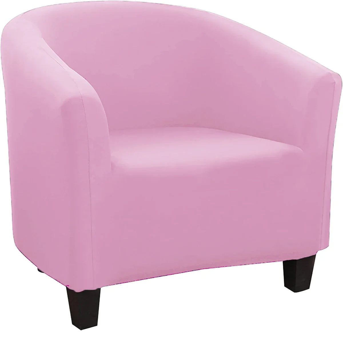 Decor Cedar Monaco Stretch Club Chair Slipcover lifestyle product image for stretch chair cover in United States