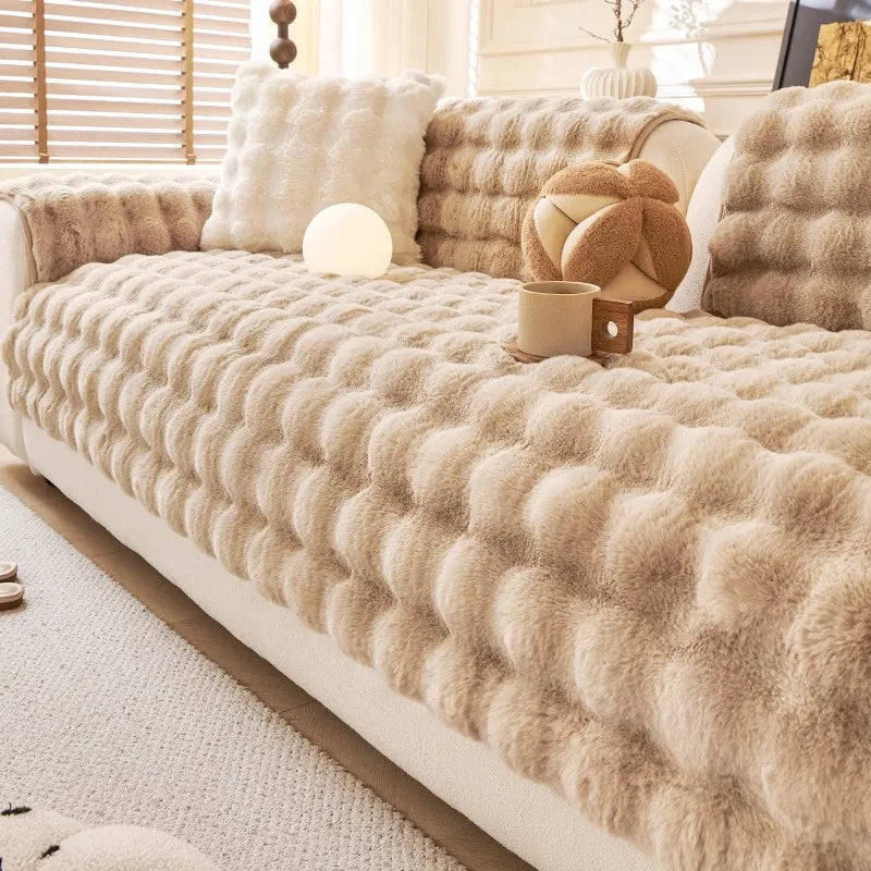 Decor Cedar Aurelia Faux Fur Cushion Cover sofa cushion cover in United States - color and texture view 4