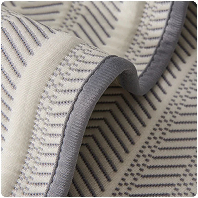 Decor Cedar Breeze Summer Cool Sofa Cover lifestyle product image for stretch sofa cover in United States
