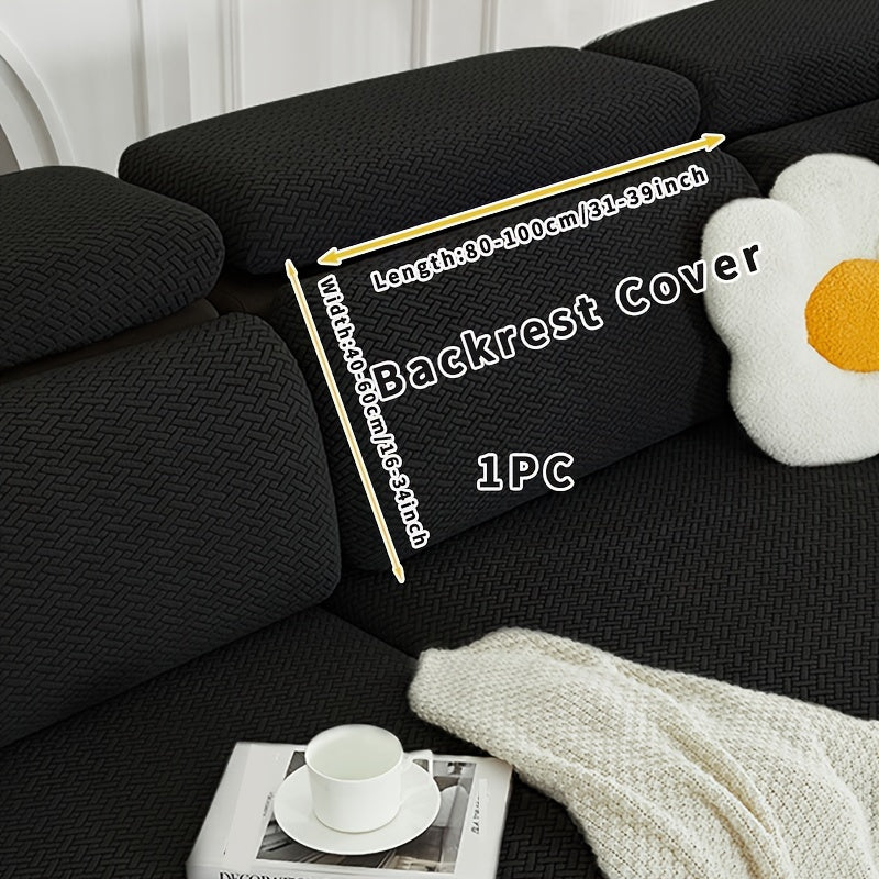 Decor Cedar Ashford Fleece Armchair Cover lifestyle product image for stretch chair cover in United States