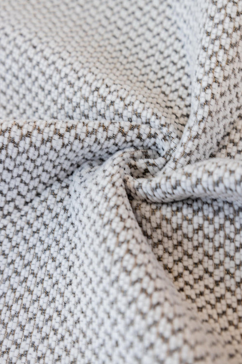 Decor Cedar Alessia Woven Chenille Sofa Seat Cover in Ivory Gray - detail image for chenille sofa cover pieces in United States