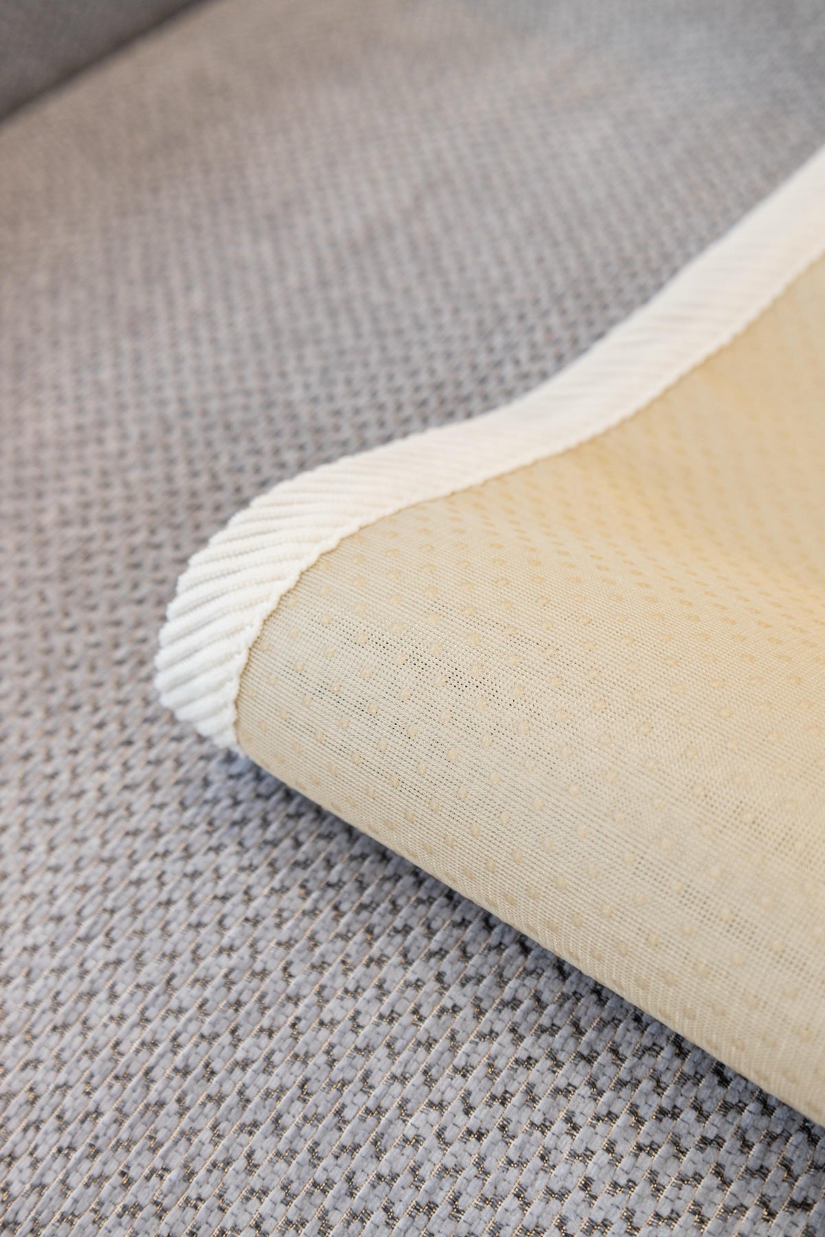 Decor Cedar Alessia Woven Chenille Sofa Seat Cover in Silver Gray - detail image for chenille sofa cover pieces in United States