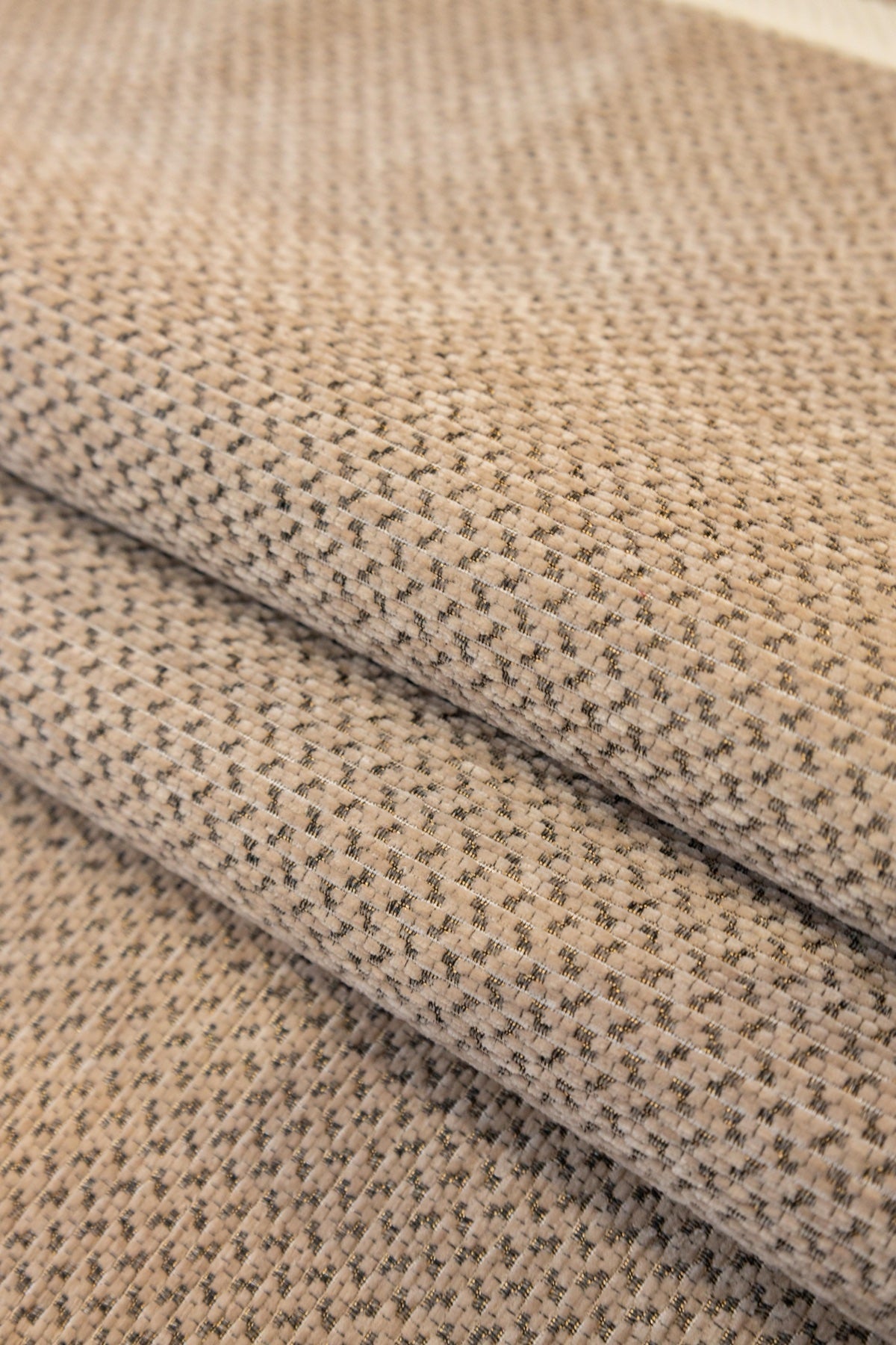 Decor Cedar Alessia Woven Chenille Sofa Seat Cover in Warm Beige - detail image for chenille sofa cover pieces in United States