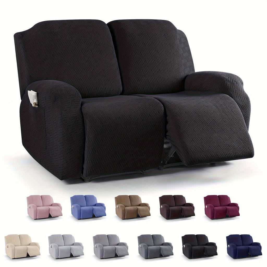 Decor Cedar Greyson Jacquard Recliner Cover lifestyle product image for jacquard recliner cover in United States