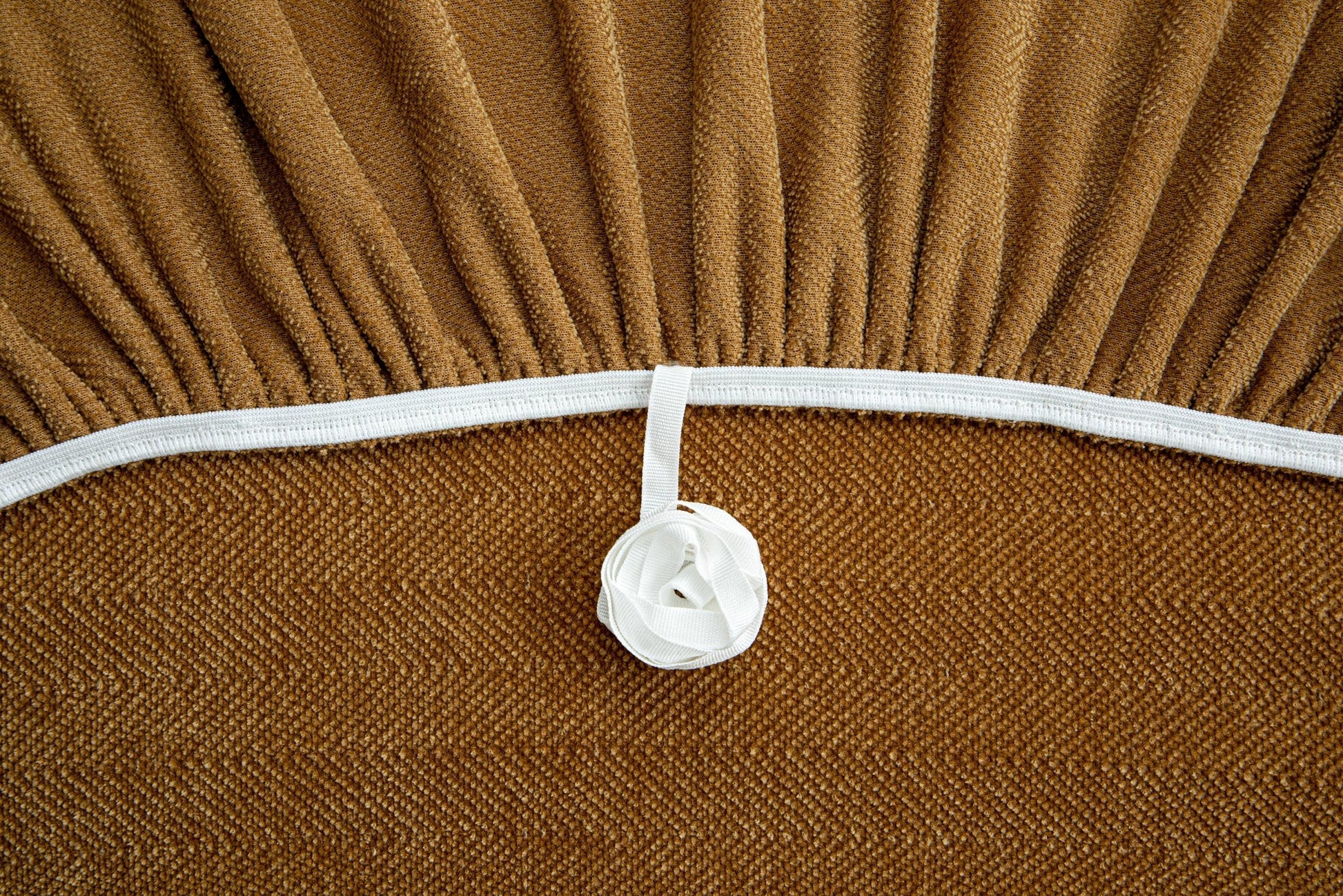 Decor Cedar Marlow Chenille Stretch Sofa Cover lifestyle product image for weather resistant sofa cover in United States