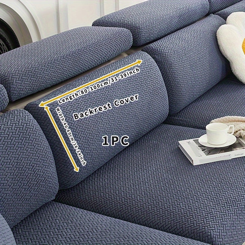 Decor Cedar Ashford Fleece Armchair Cover lifestyle product image for stretch chair cover in United States