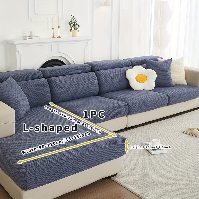 Decor Cedar Ashford Fleece Armchair Cover lifestyle product image for stretch chair cover in United States