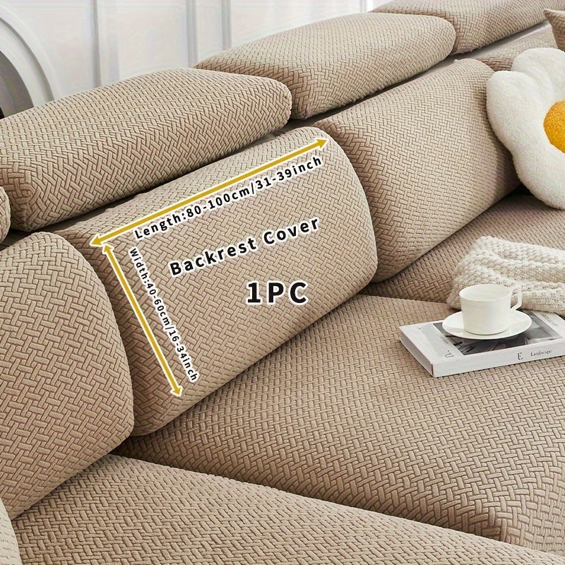 Decor Cedar Ashford Fleece Armchair Cover lifestyle product image for stretch chair cover in United States