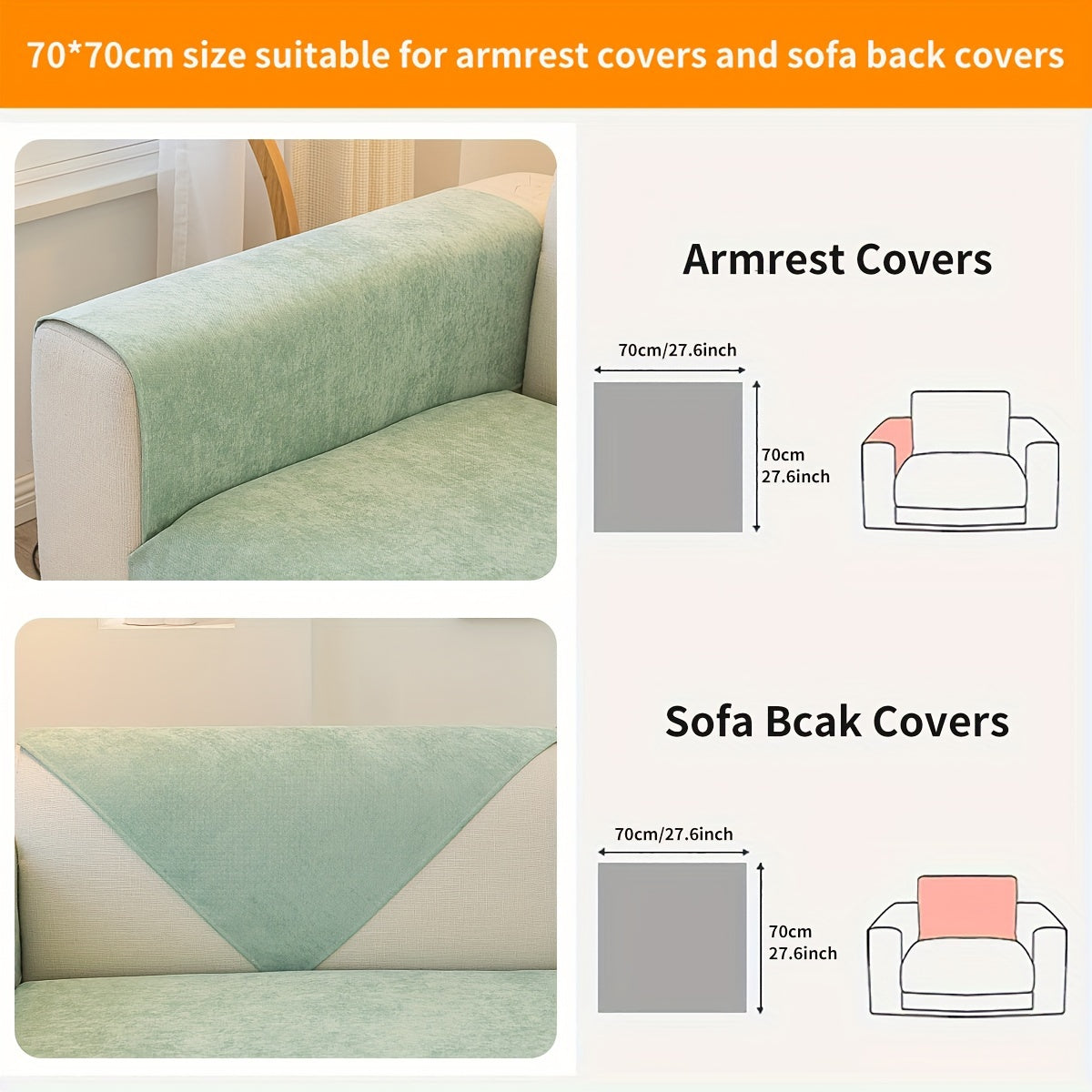 Decor Cedar Haven Pet Friendly Sofa Cover lifestyle product image for stretch sofa cover in United States