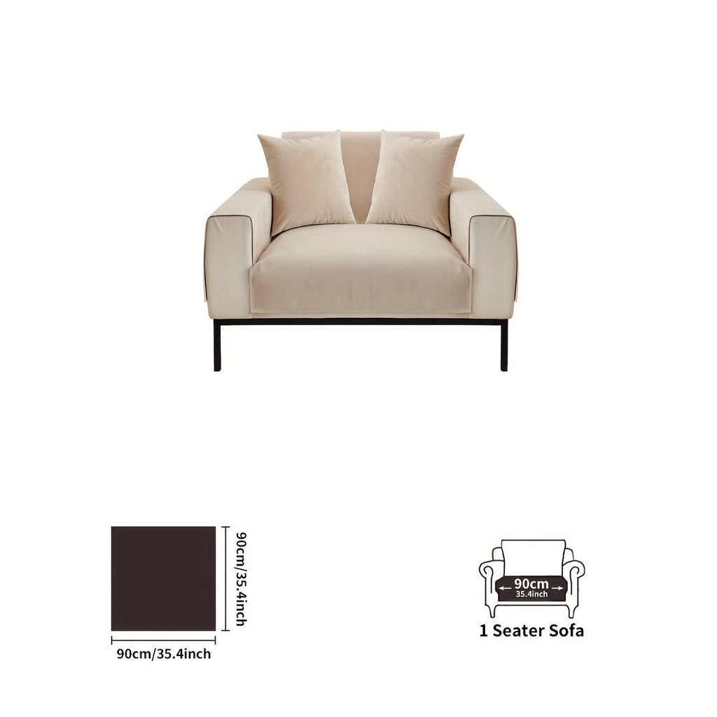 Decor Cedar Haven Pet Friendly Sofa Cover lifestyle product image for stretch sofa cover in United States