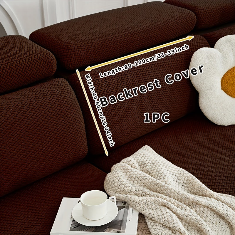 Decor Cedar Ashford Fleece Armchair Cover lifestyle product image for stretch chair cover in United States