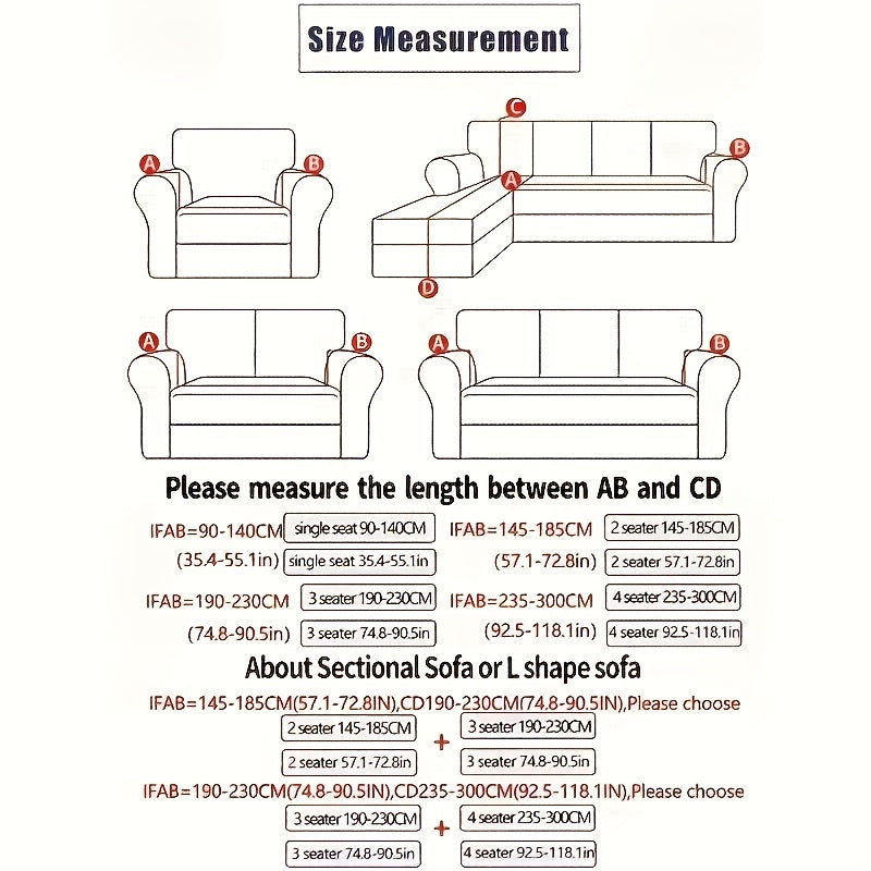Decor Cedar Calma Plush All Season Sofa Cover plush sofa cover in United States - lifestyle fit detail 4