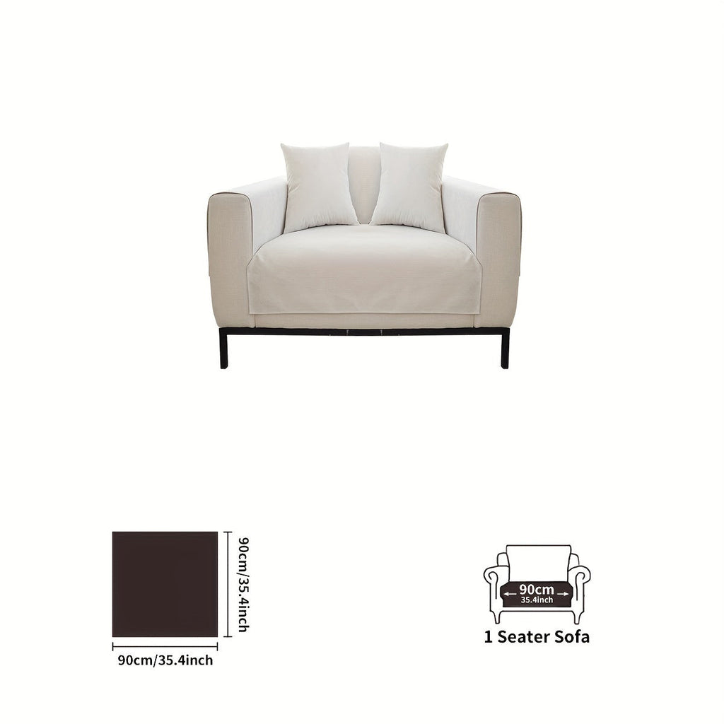 Decor Cedar Haven Pet Friendly Sofa Cover lifestyle product image for stretch sofa cover in United States