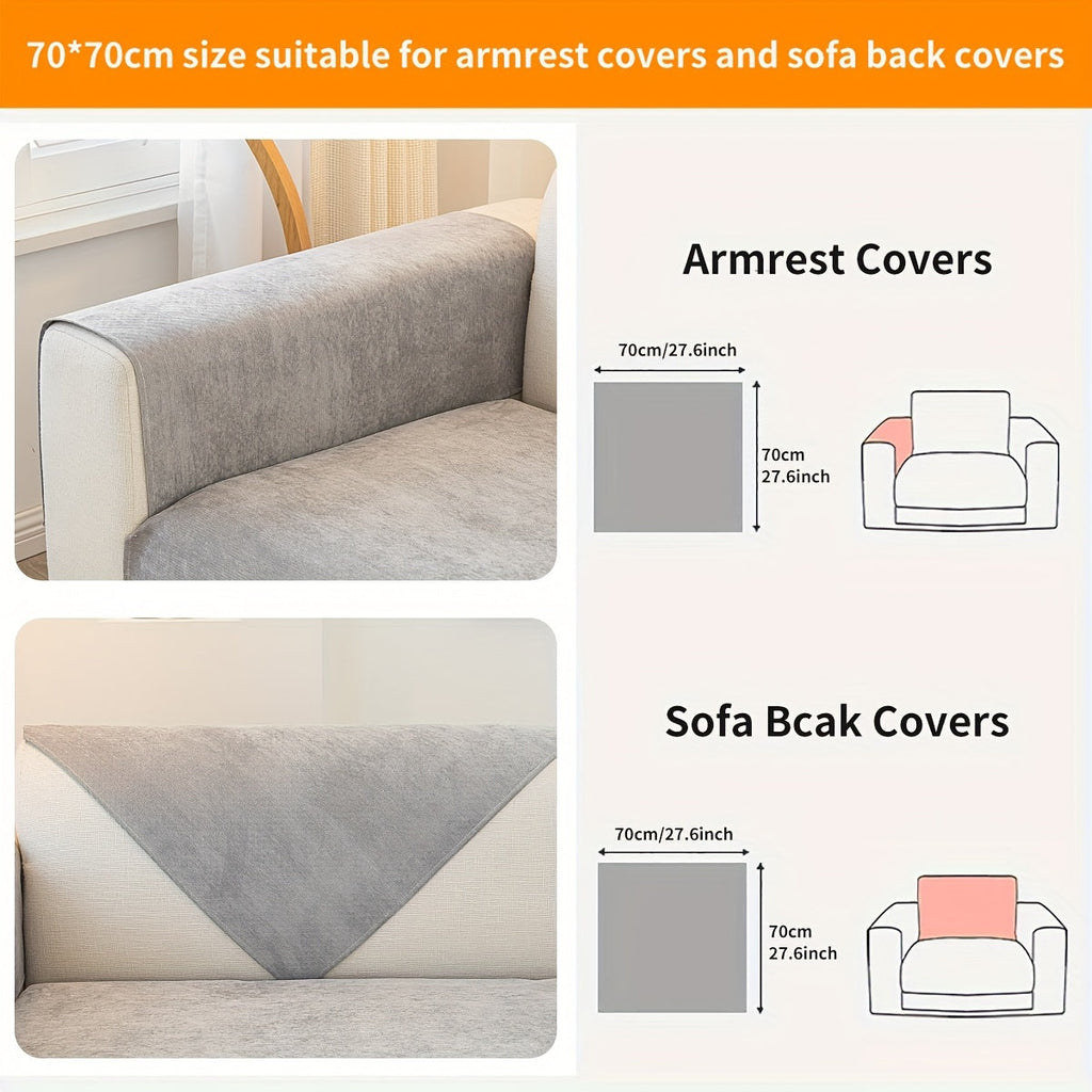 Decor Cedar Haven Pet Friendly Sofa Cover lifestyle product image for stretch sofa cover in United States