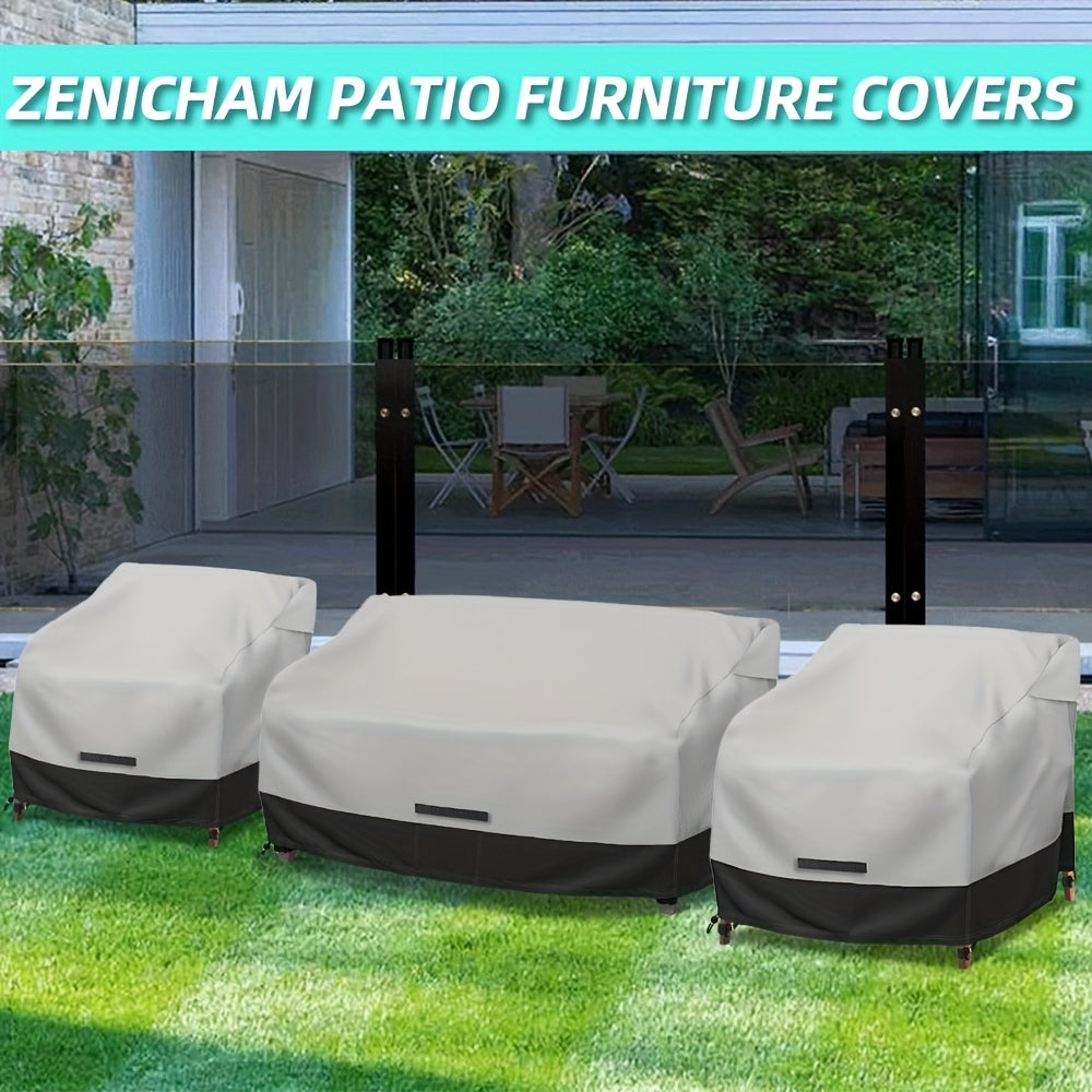Decor Cedar Bondi Water Resistant Patio Sofa Cover lifestyle product image for water resistant outdoor sofa cover in United States